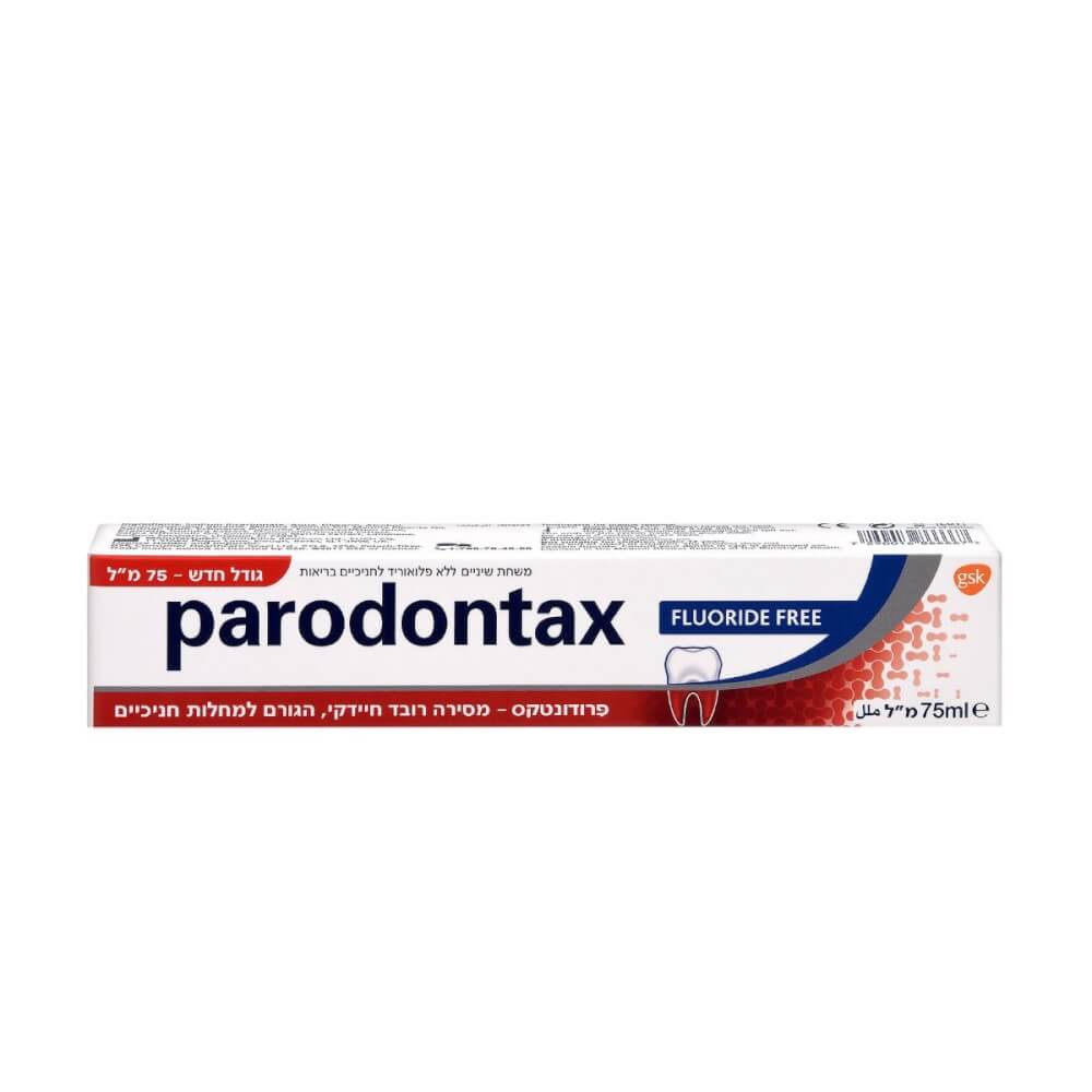 parodontax fluoride free